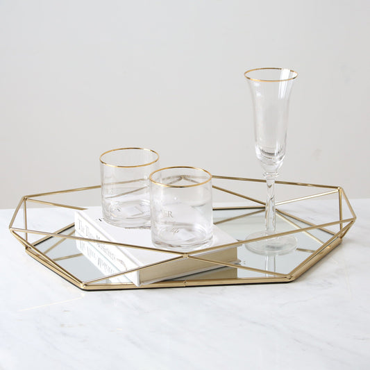 Aurora Gold Thread Tray – A Fusion of Art & Function
