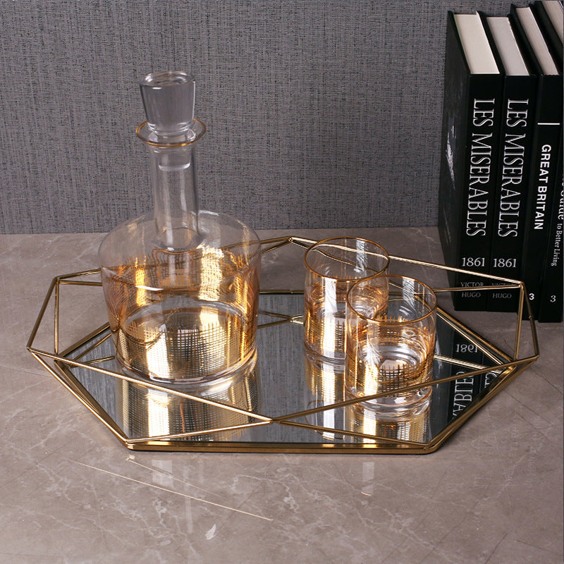 Aurora Gold Thread Tray – A Fusion of Art & Function