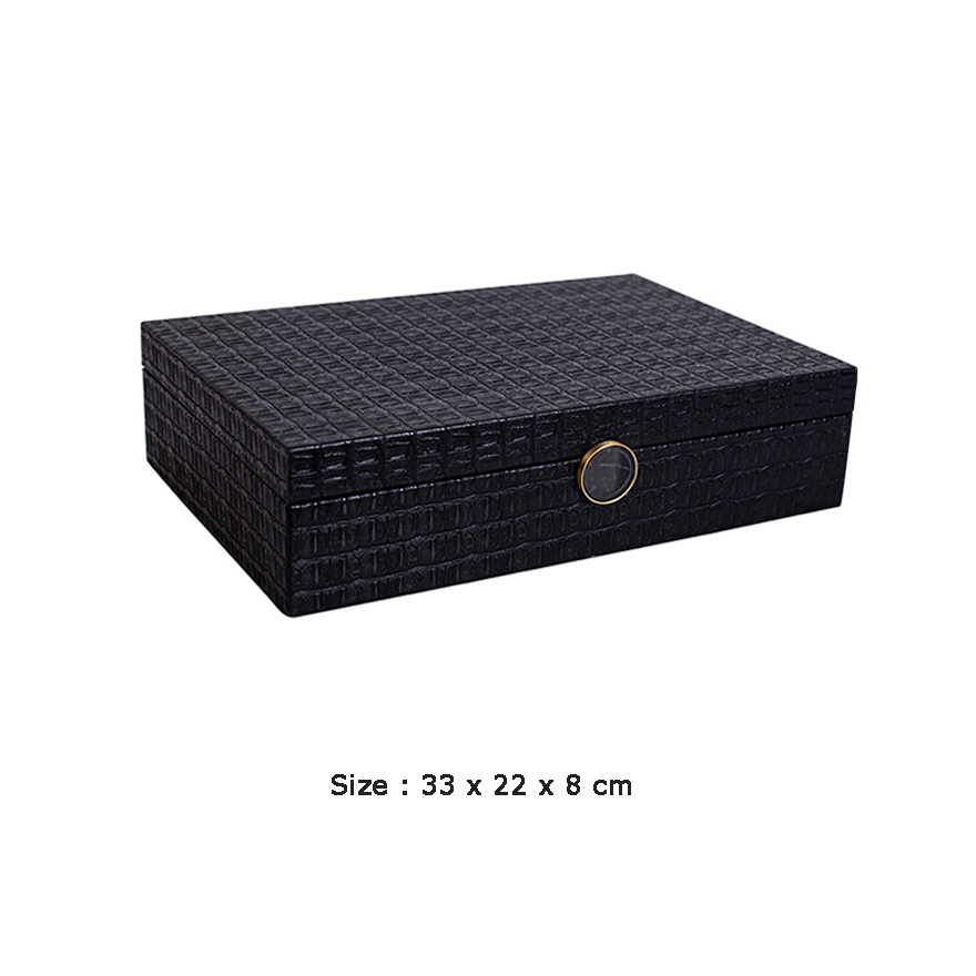 Regal Noir Box – Where Luxury Meets Functionality