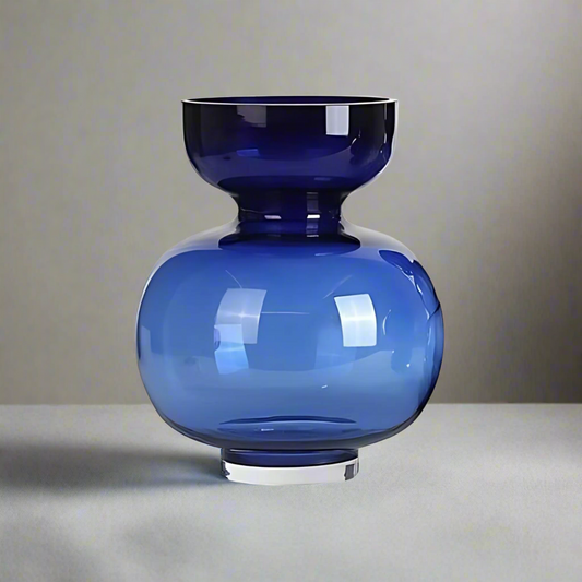 Blue Globe Vase - FB-ZS2025B