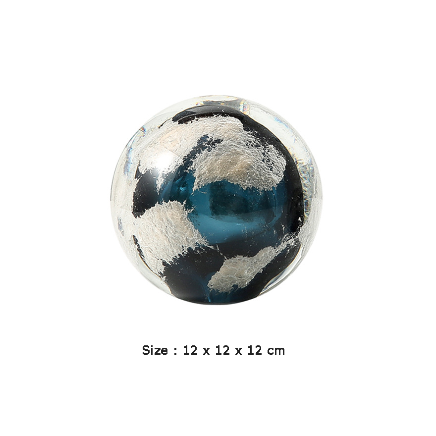 Blue Ball Ornament