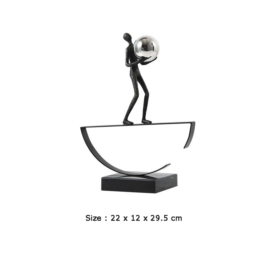 Balancing Acrobat Sculpture – A Symbol of Strength & Elegance