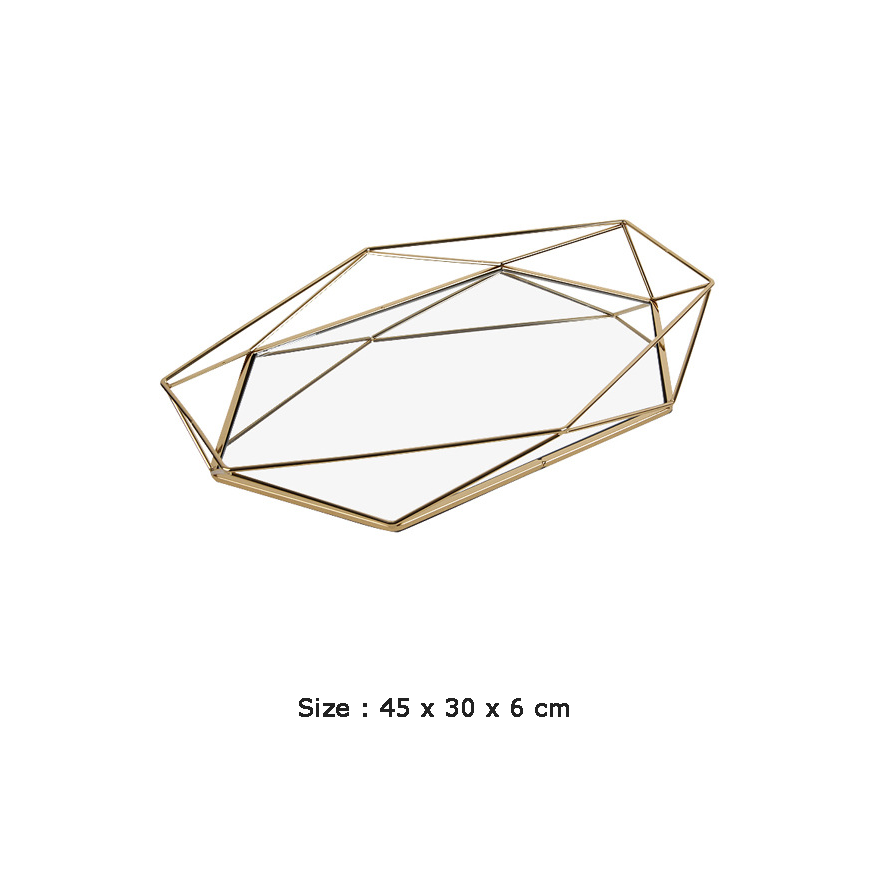 Aurora Gold Thread Tray – A Fusion of Art & Function