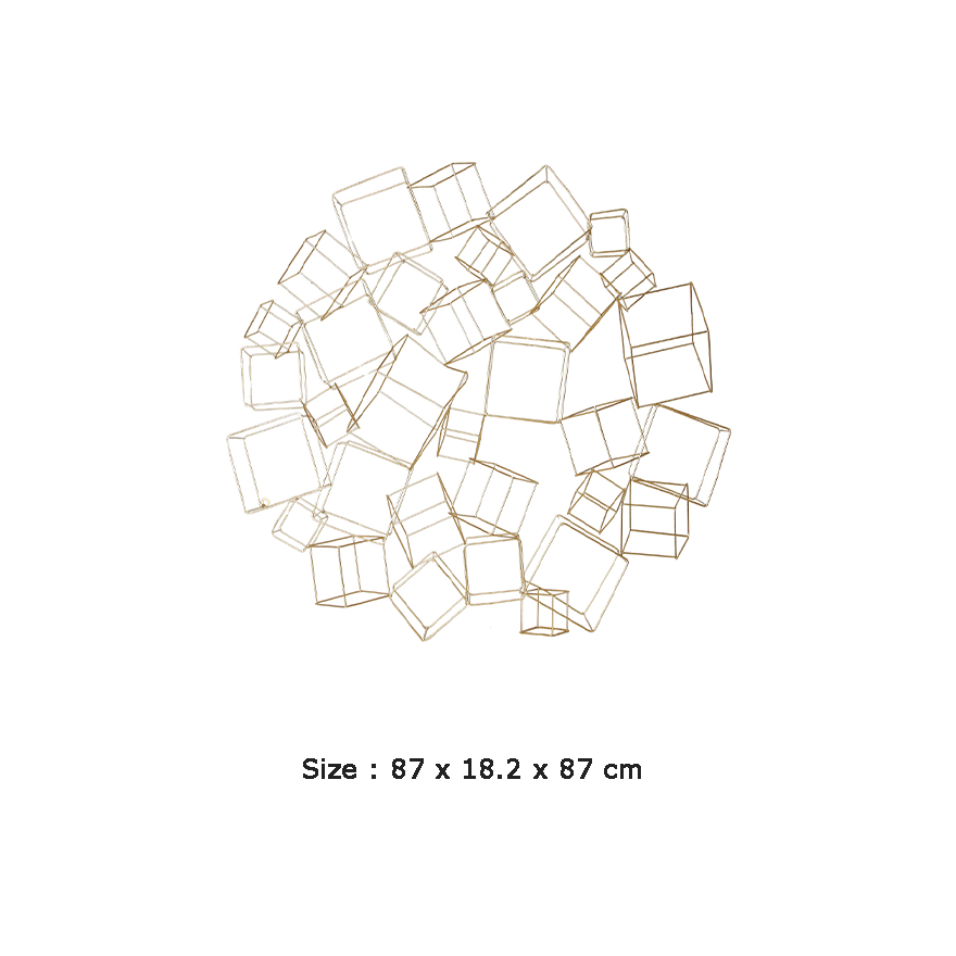 Cube Wall Hanging Décor