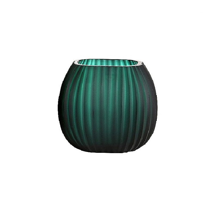 Green Glass Vase - FL-ZS239B