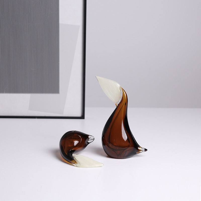 Handmade Glass Pelican