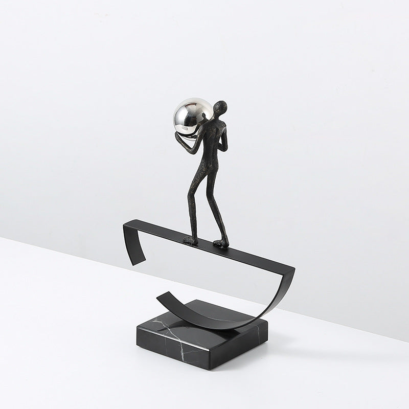 Balancing Acrobat Sculpture – A Symbol of Strength & Elegance