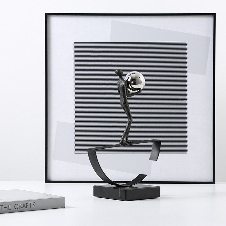 Balancing Acrobat Sculpture – A Symbol of Strength & Elegance