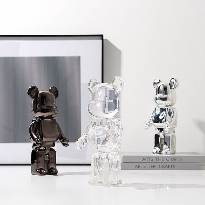Transparent Bear Sculpture - FC-SZ21109A