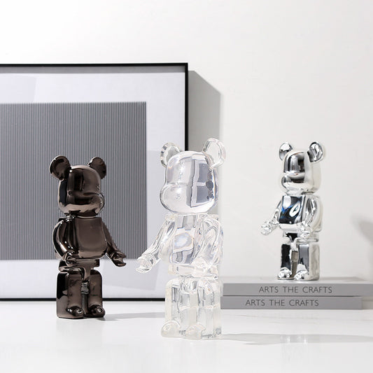 Transparent Bear Sculpture - FC-SZ21109A