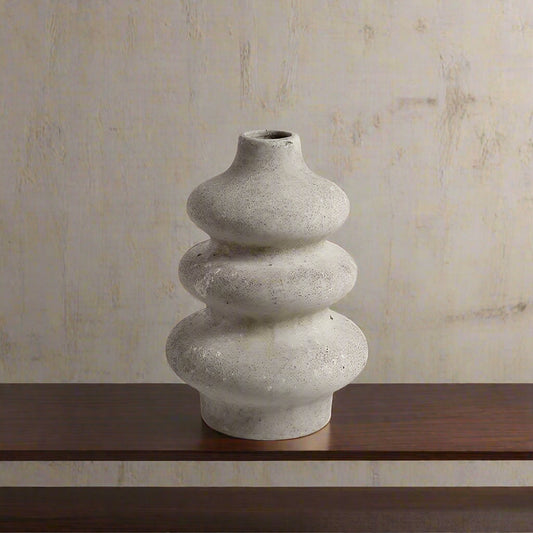 Layered Circle Vase